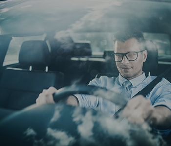 Zelfstandigen – Voertuigen – Auto bestuurder